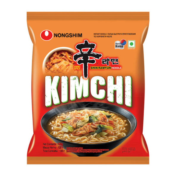Nongshim Vegan Shin Ramyun Kimchi Instant Noodle 120g