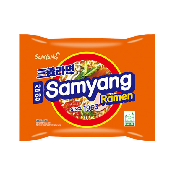 Samyang Veg Ramen Noodle Original Flavor 120g