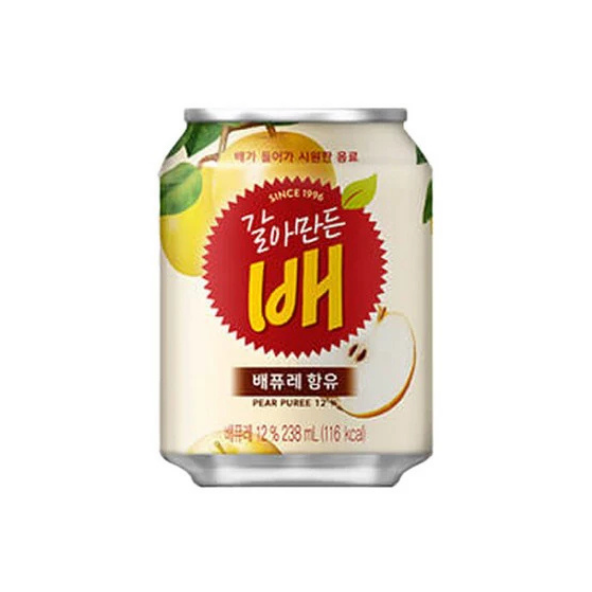 Haitai Crushed Pear Drink 340ml Can