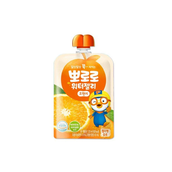 Paldo Pororo Water Jelly Juice Orange Flavor Drink 120ml